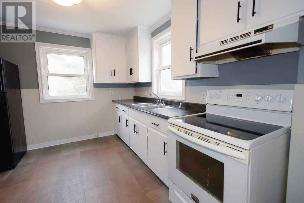 54 Hawker Crescent, Gander, NL - Indoor Photo Showing Kitchen With Double Sink