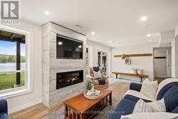 Propane fireplace -