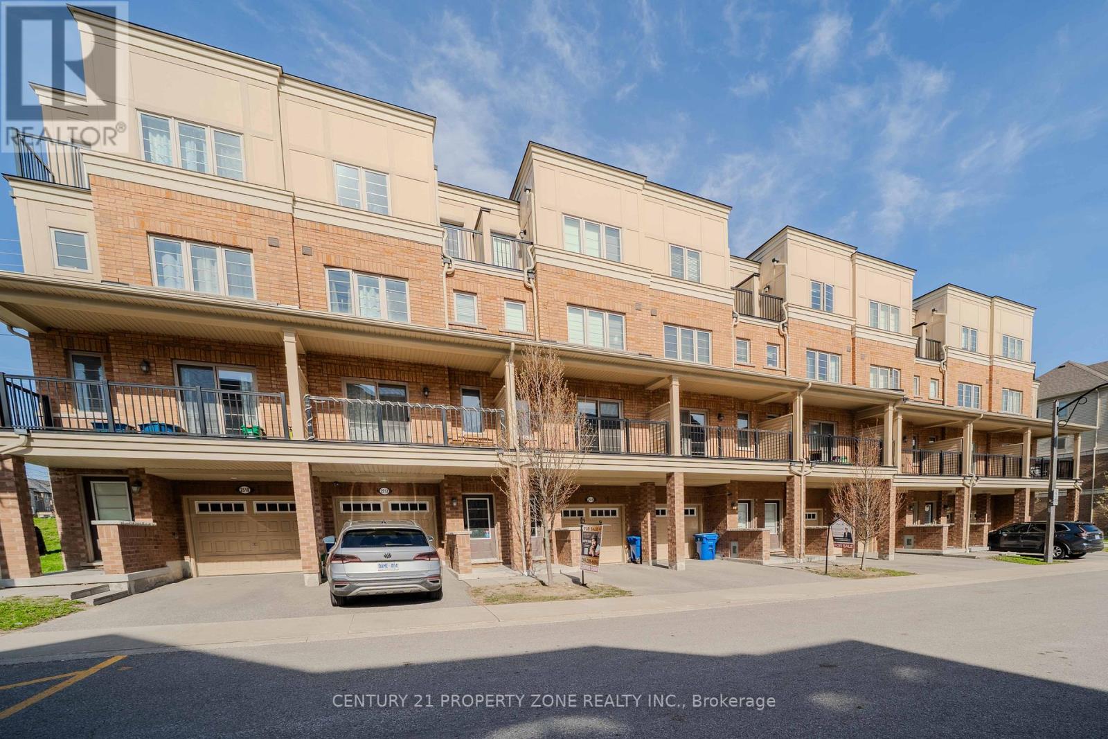2514 Rosedrop Path, Oshawa, ON - Outdoor With Balcony With Facade