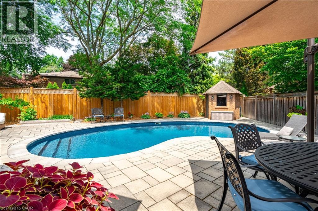 1765 Featherston Court, Mississauga, ON - Outdoor With In Ground Pool With Backyard