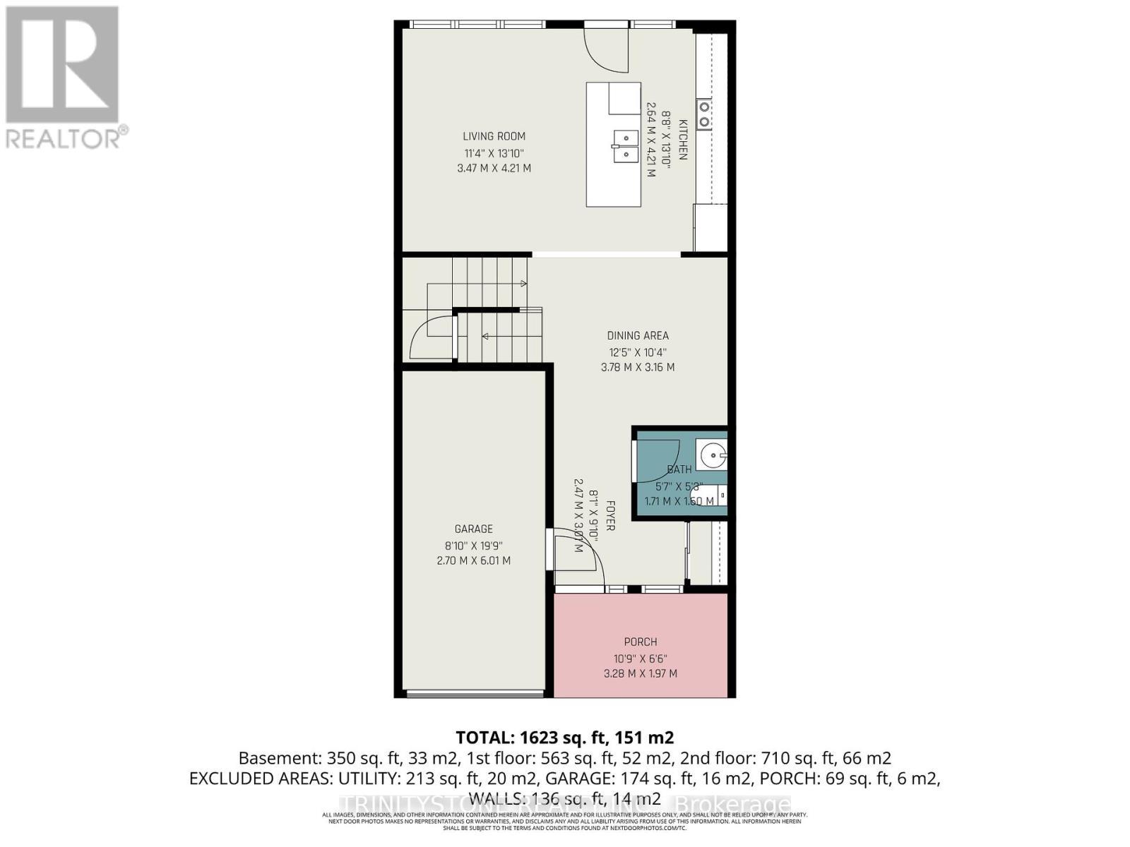 Main Level Floor Plan. - 225 Billrian Crescent, Ottawa, ON - Other