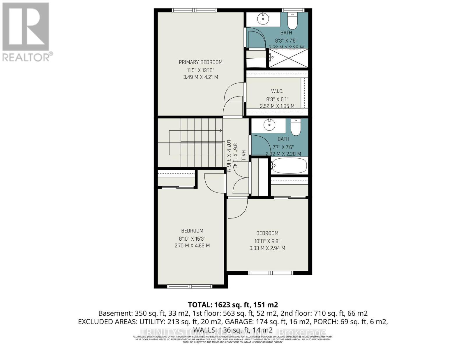 Second Level Floor Plan. - 225 Billrian Crescent, Ottawa, ON - Other