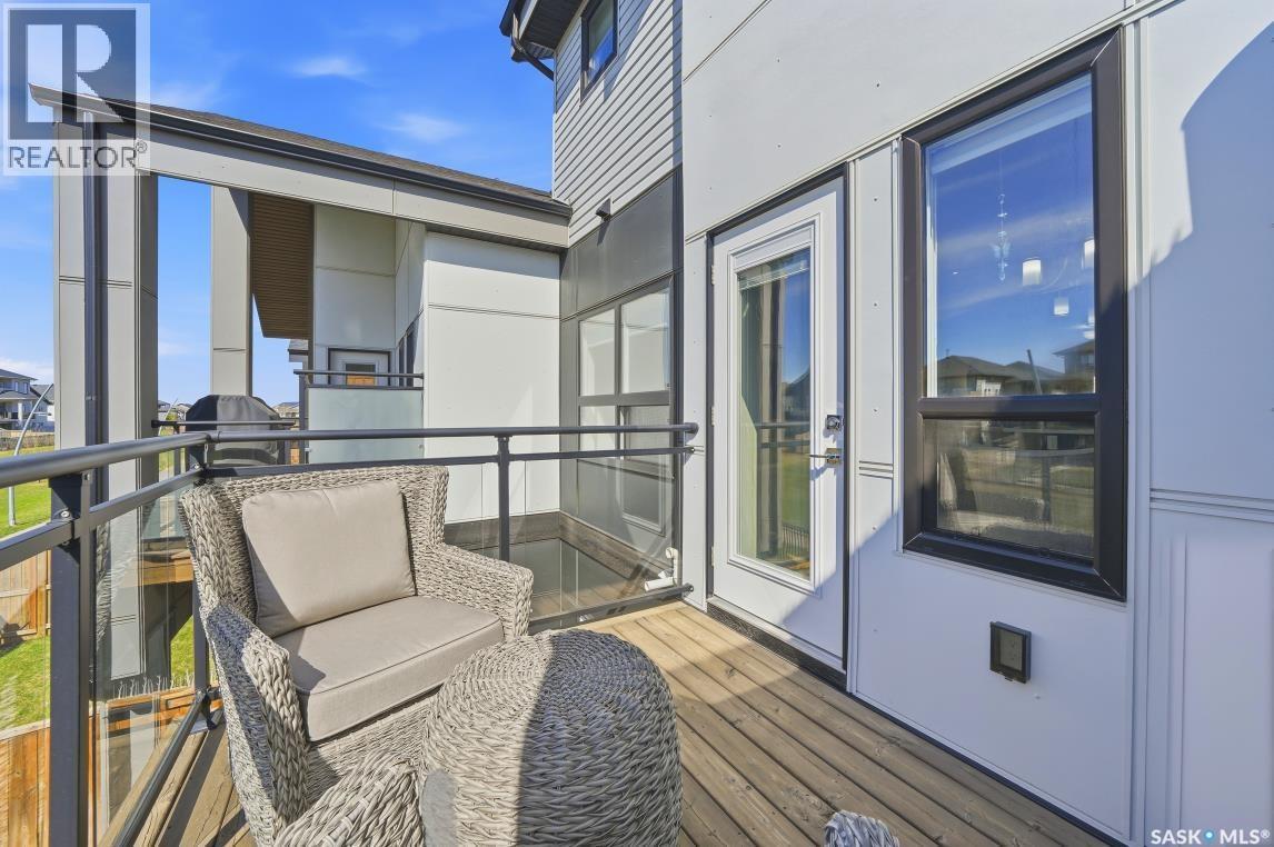 27 619 Evergreen Boulevard, Saskatoon, SK - Outdoor With Balcony With Exterior