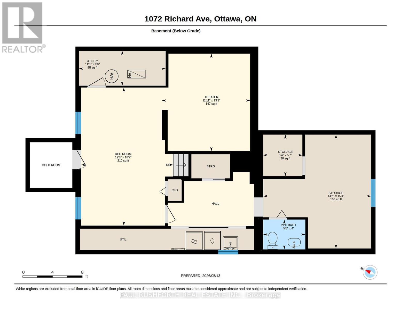 iGuide Floor Plan-Basement - 1072 Richard Avenue, Ottawa, ON - Other