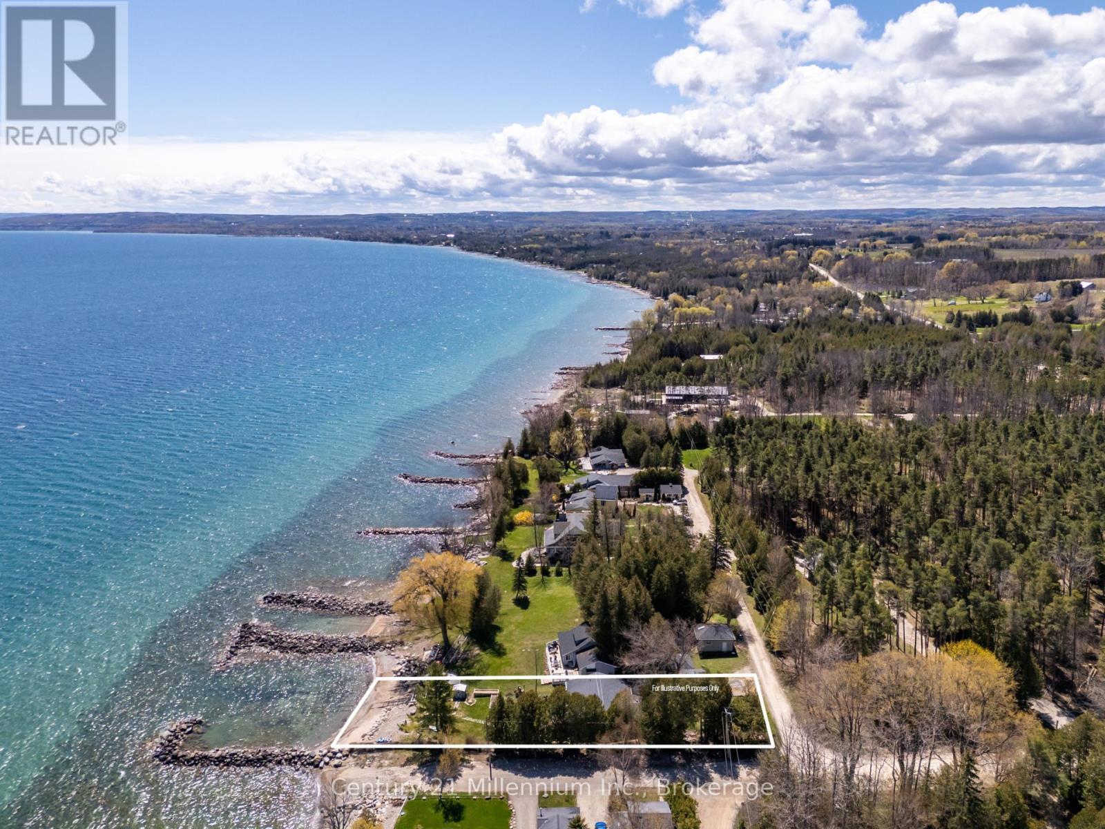 117 Kiowana Beach Road, Meaford, ON - Outdoor With Body Of Water With View