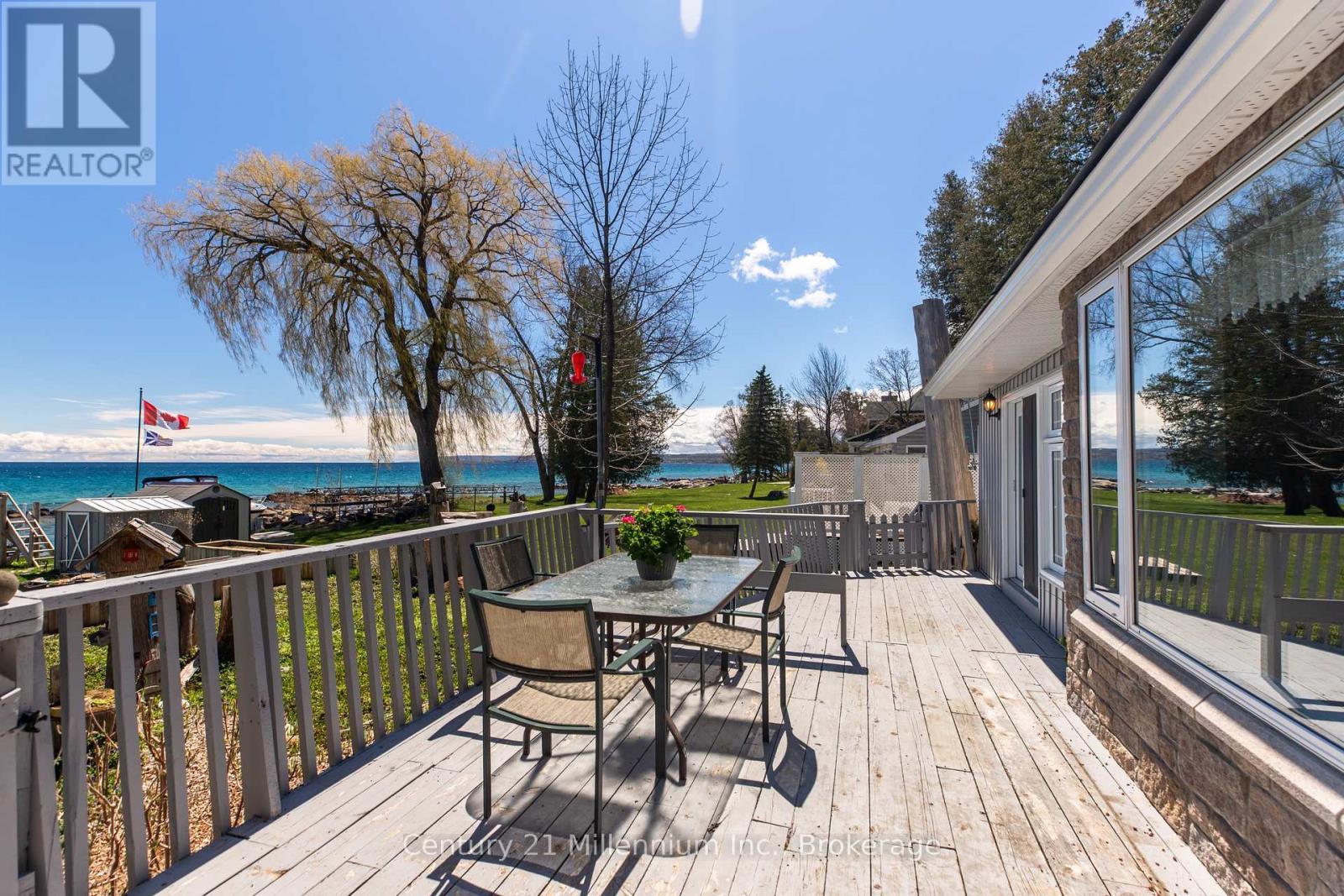 117 Kiowana Beach Road, Meaford, ON - Outdoor With Deck Patio Veranda With Exterior