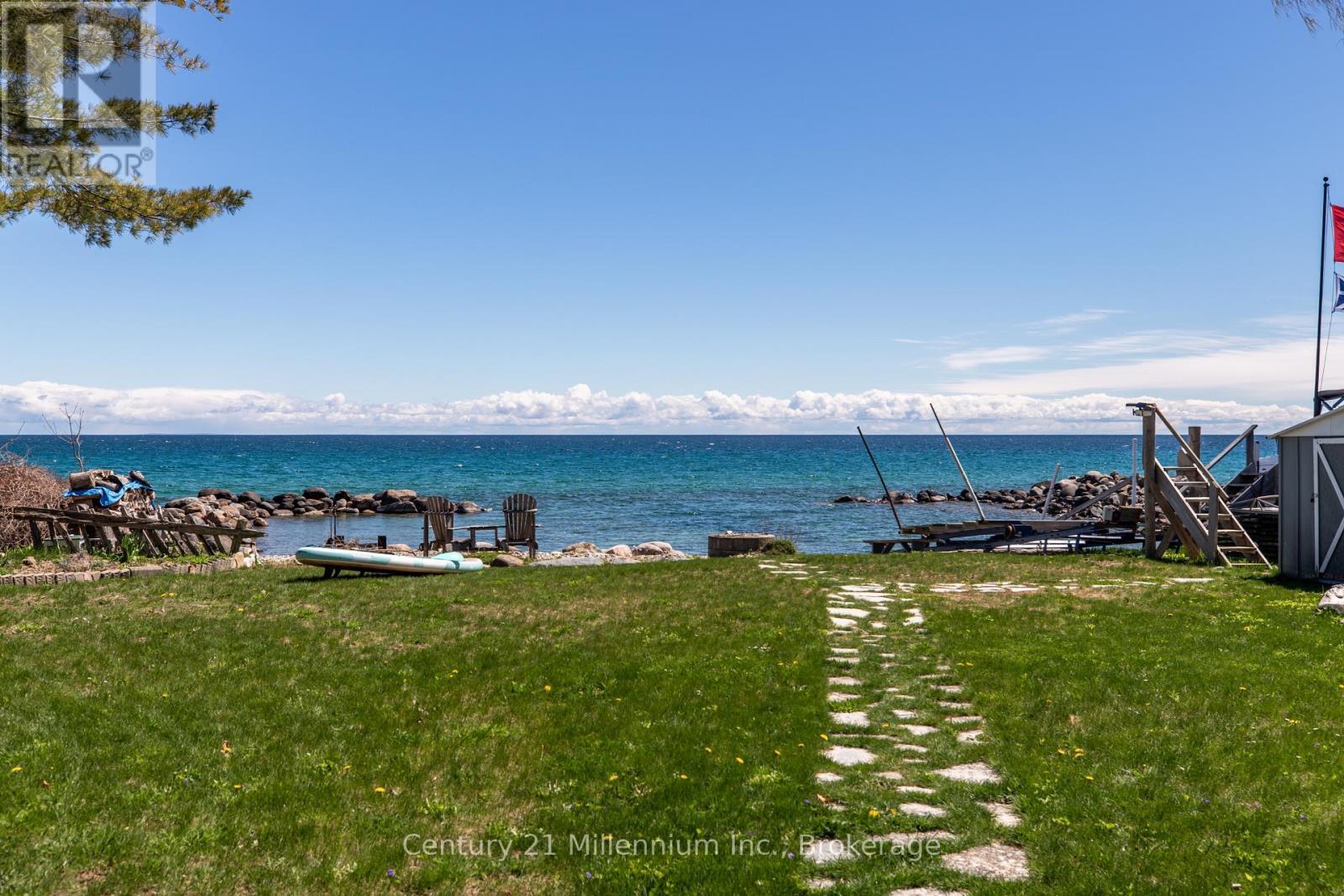 117 Kiowana Beach Road, Meaford, ON - Outdoor With Body Of Water With View