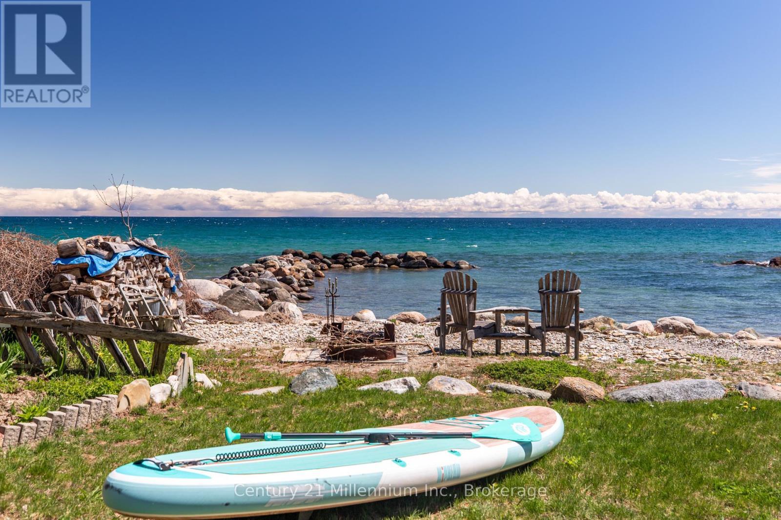 117 Kiowana Beach Road, Meaford, ON - Outdoor With Body Of Water With View