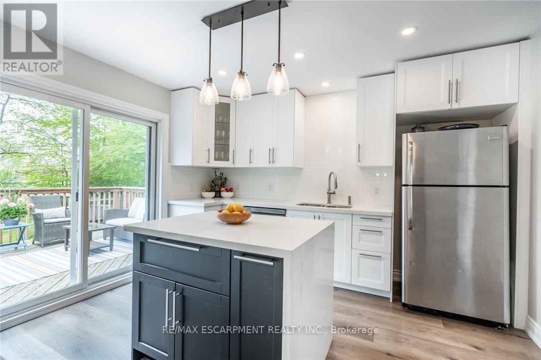 152 7Th Concession Road E, Hamilton, ON - Indoor Photo Showing Kitchen With Upgraded Kitchen