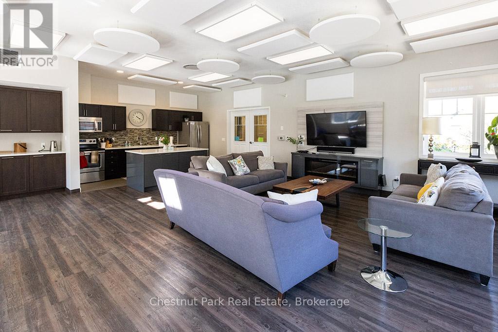 Condo Amenities - 54 Conservation Way, Collingwood, ON - Indoor Photo Showing Living Room