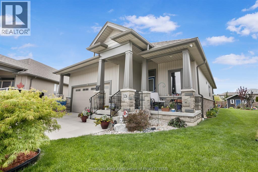 524 Eventide Place, Chatham, ON - Outdoor With Deck Patio Veranda