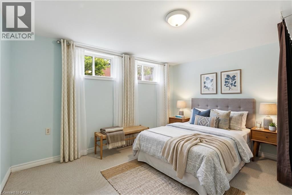 virtually staged - 21 Brian Boulevard, Waterdown, ON - Indoor Photo Showing Bedroom
