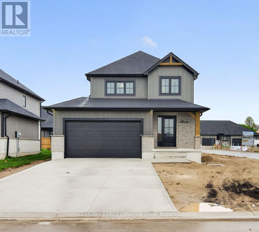 34 Postma Crescent, North Middlesex (Ailsa Craig), ON - Outdoor With Facade