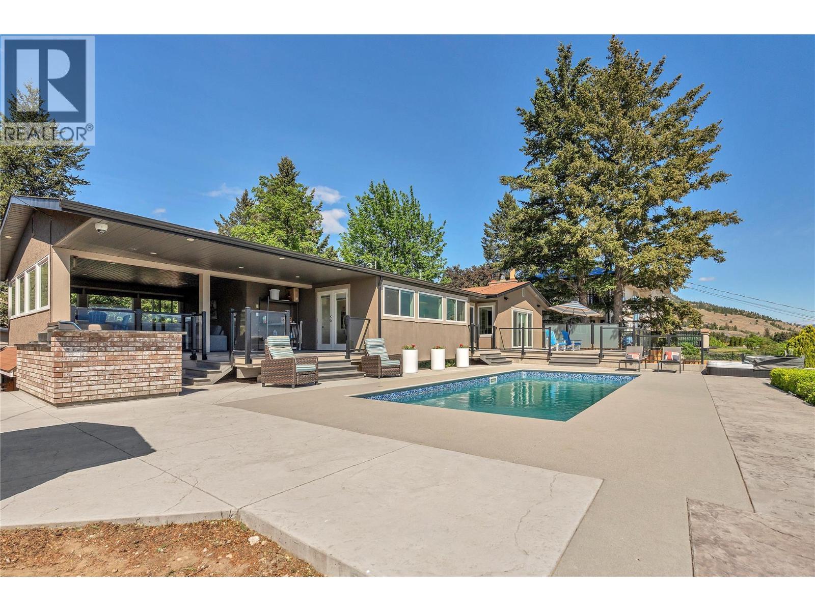 1213 Lambert Drive, Penticton, BC - Outdoor With In Ground Pool