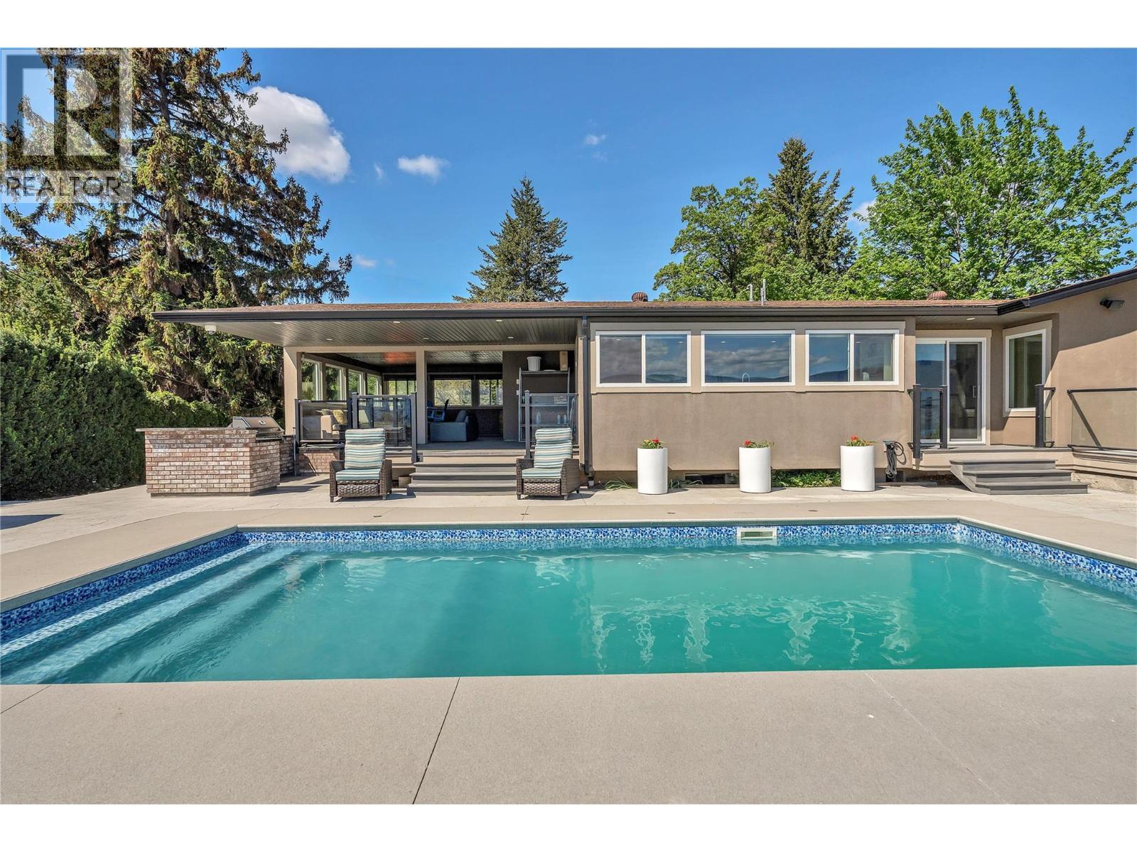 1213 Lambert Drive, Penticton, BC - Outdoor With In Ground Pool