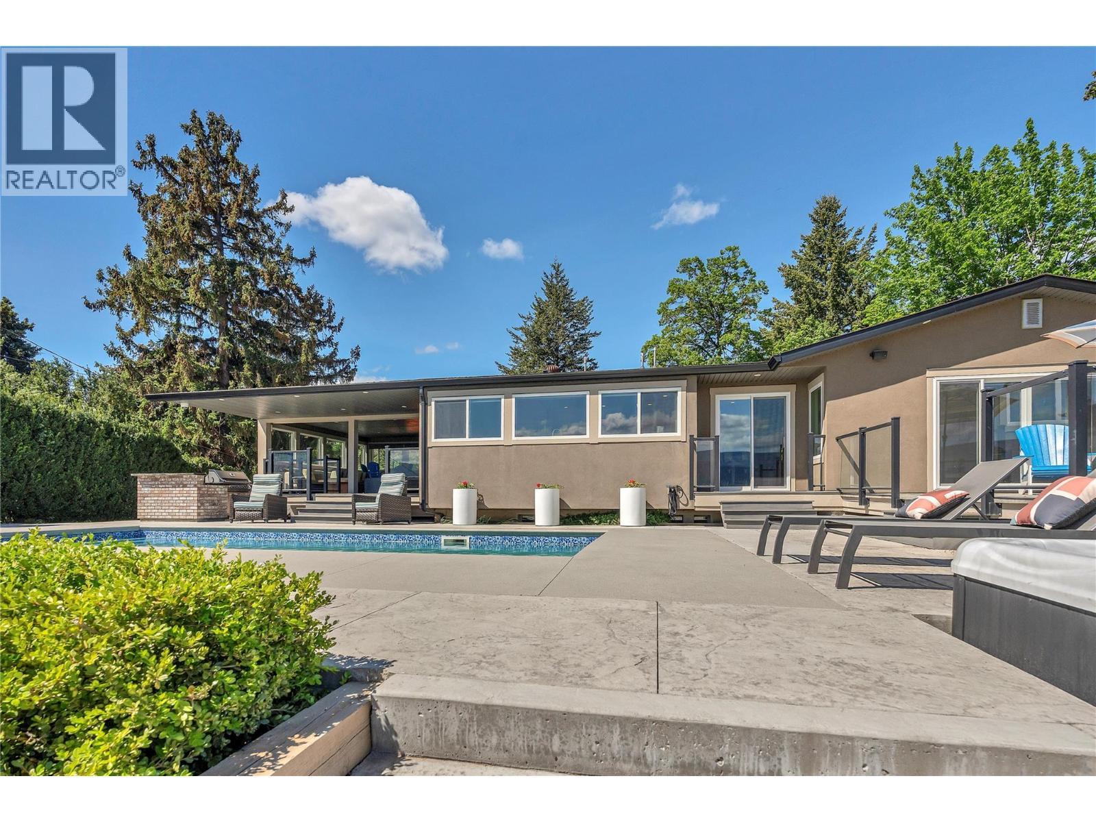 1213 Lambert Drive, Penticton, BC - Outdoor With In Ground Pool