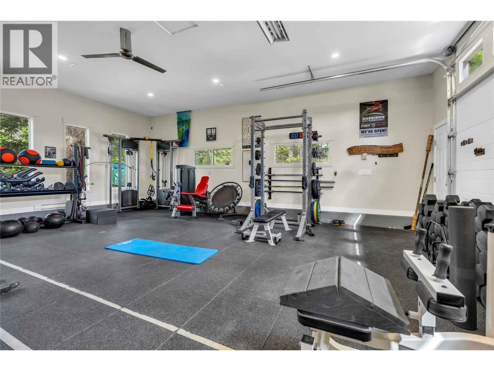 1213 Lambert Drive, Penticton, BC - Indoor Photo Showing Gym Room