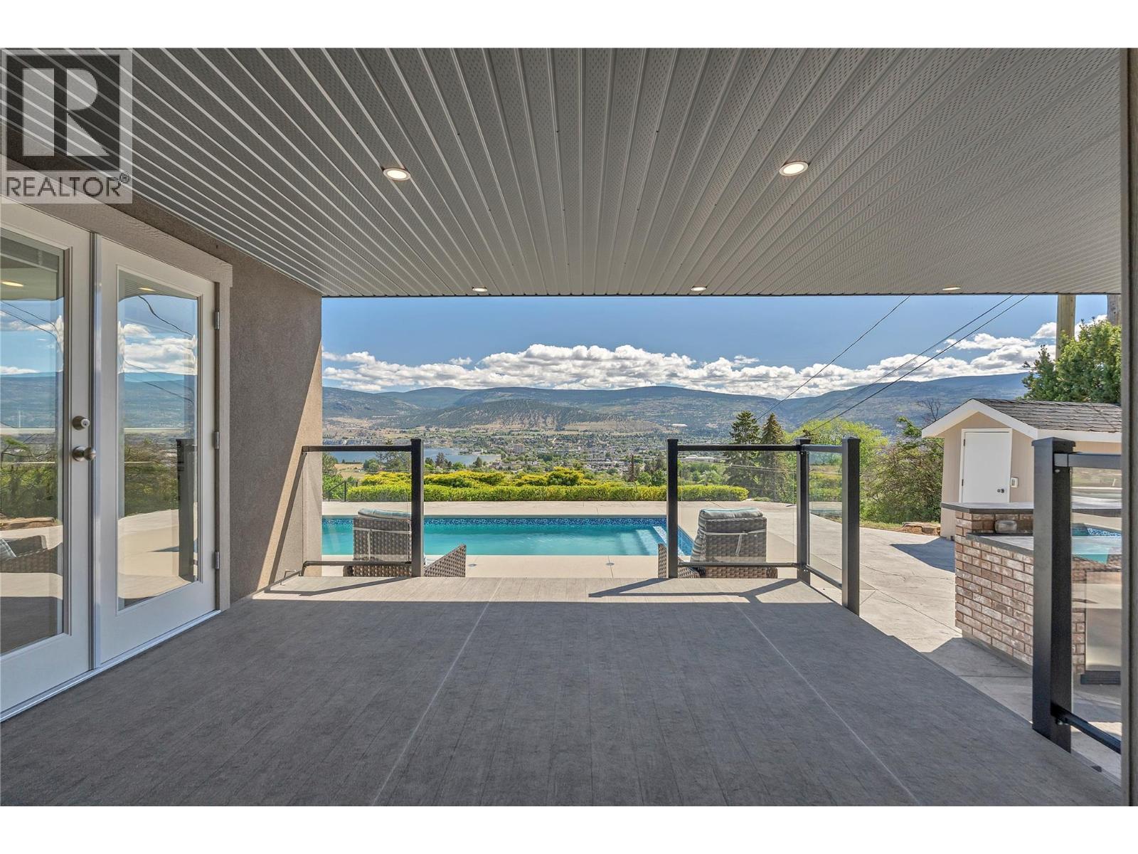 1213 Lambert Drive, Penticton, BC - Outdoor With In Ground Pool
