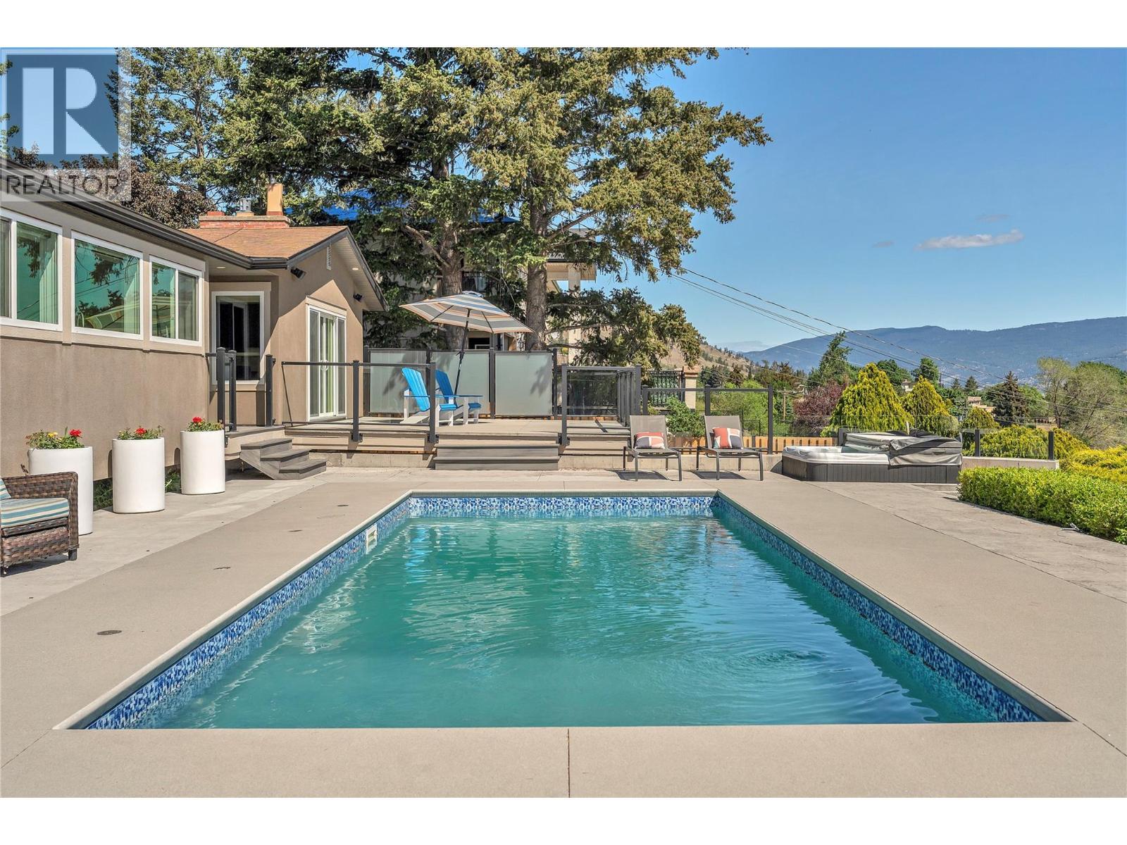 1213 Lambert Drive, Penticton, BC - Outdoor With In Ground Pool