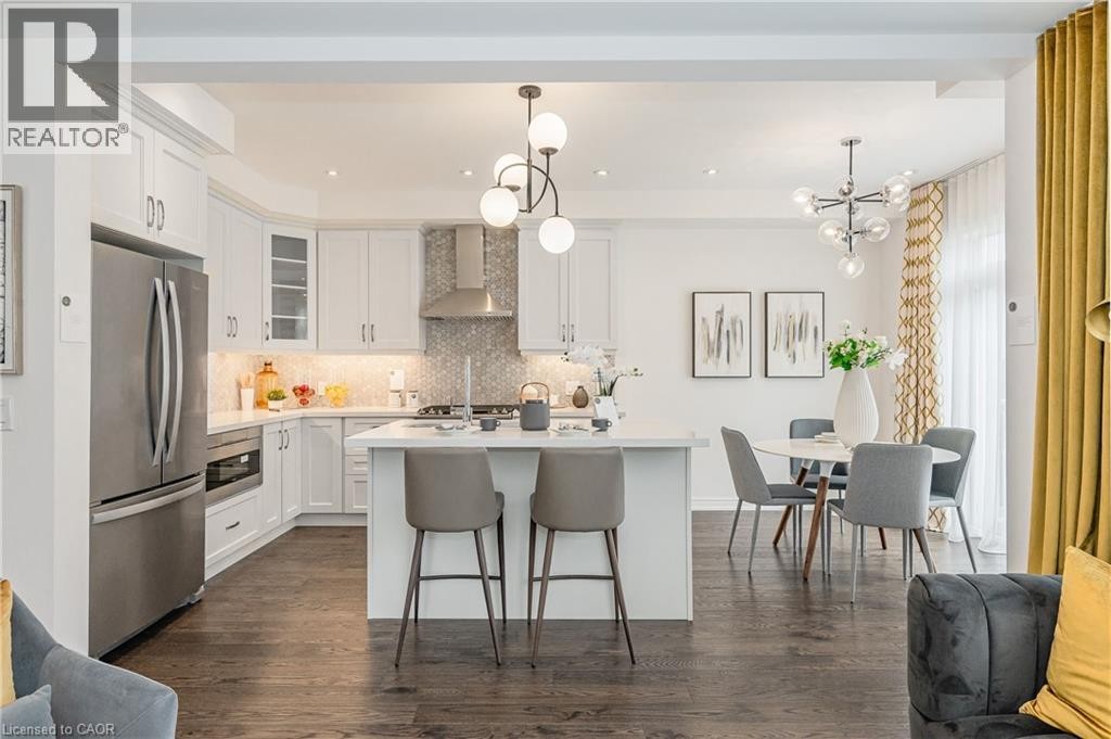 11 William Dunlop Street, Kitchener, ON - Indoor Photo Showing Kitchen With Stainless Steel Kitchen With Upgraded Kitchen
