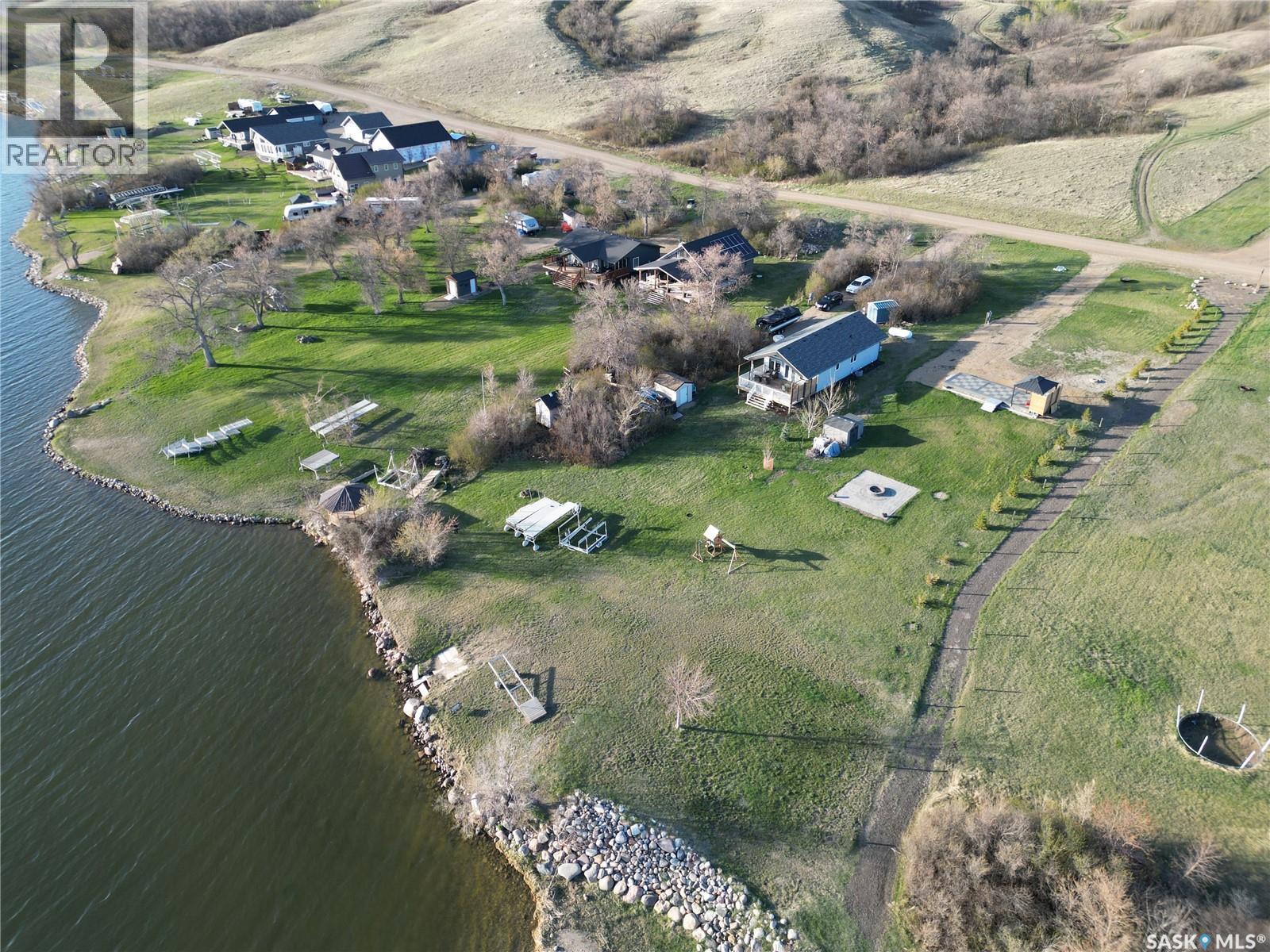 48 1200 North Shore Land, Buffalo Pound Lake, SK - Outdoor With Body Of Water With Deck Patio Veranda With View