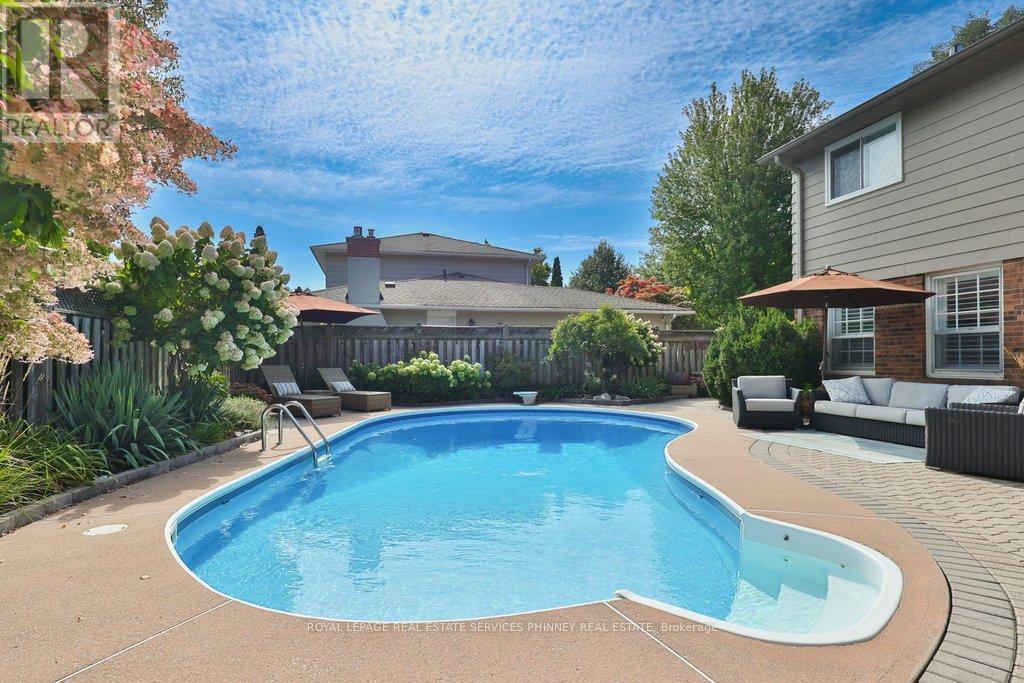 1163 Cayente Place, Mississauga, ON - Outdoor With In Ground Pool With Backyard