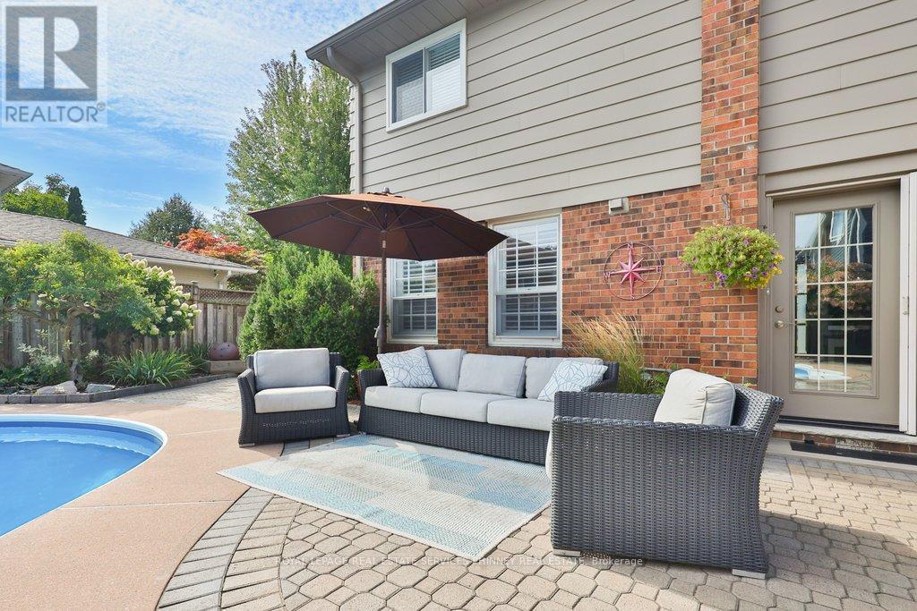 1163 Cayente Place, Mississauga, ON - Outdoor With In Ground Pool With Deck Patio Veranda With Exterior