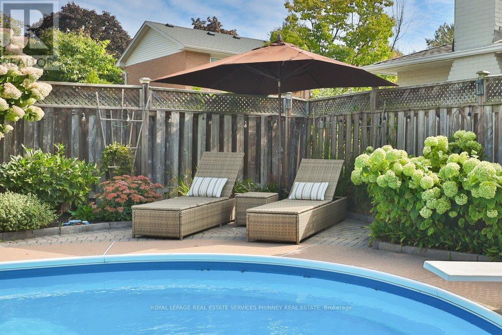 1163 Cayente Place, Mississauga, ON - Outdoor With In Ground Pool
