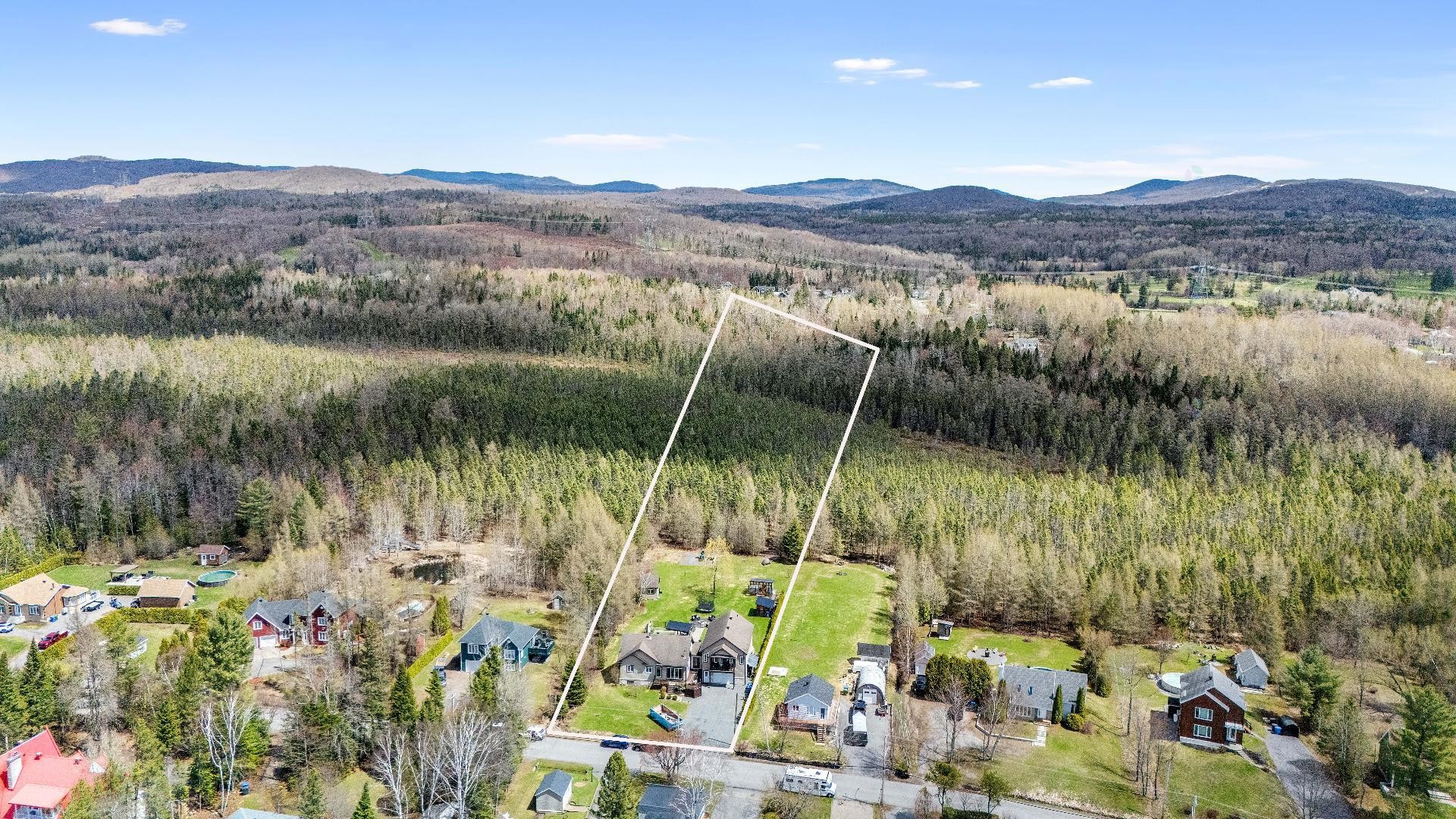 Aerial View - 1739 Rue Des Épinettes-Rouges, Québec (La Haute-Saint-Charles), QC - Outdoor With View