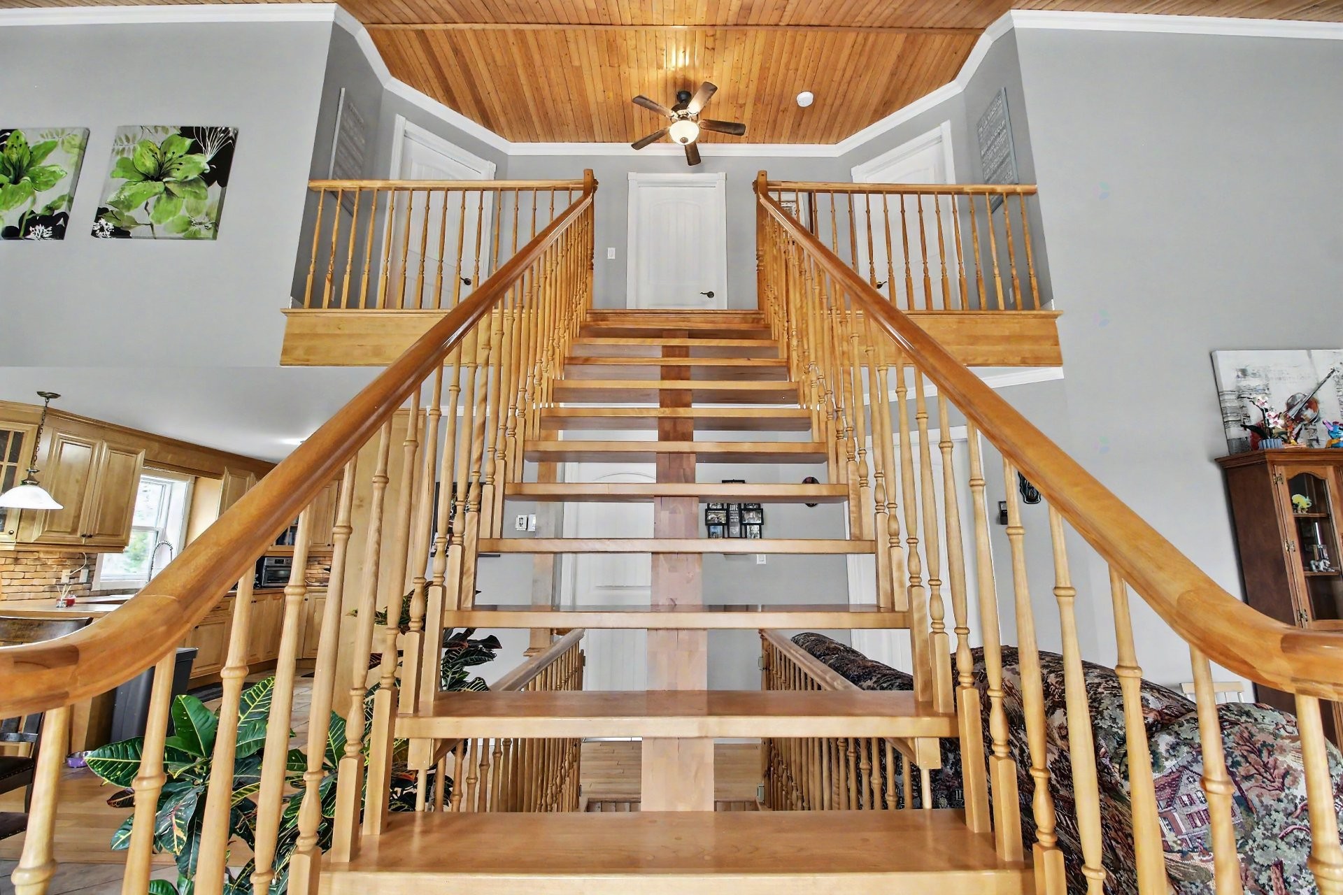 Staircase - 1038 Ch. Bergeron, Rouyn-Noranda, QC - Indoor Photo Showing Other Room