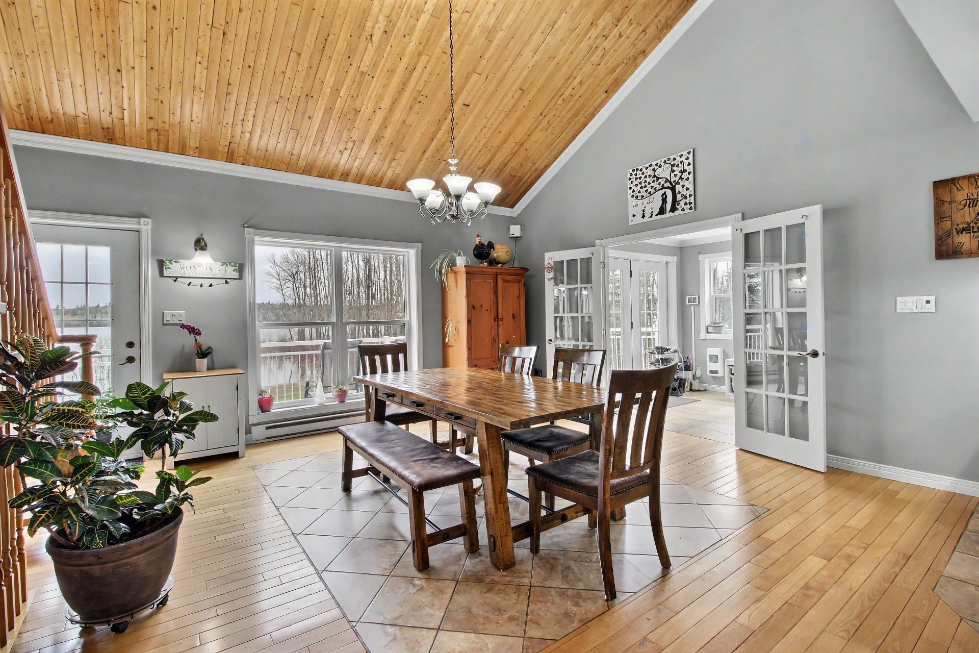 Dining Room - 1038 Ch. Bergeron, Rouyn-Noranda, QC - Indoor Photo Showing Dining Room