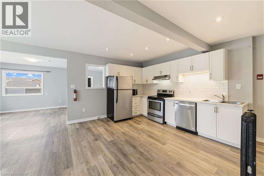 468 Main Street E Unit# 5, Hamilton, ON - Indoor Photo Showing Kitchen With Stainless Steel Kitchen