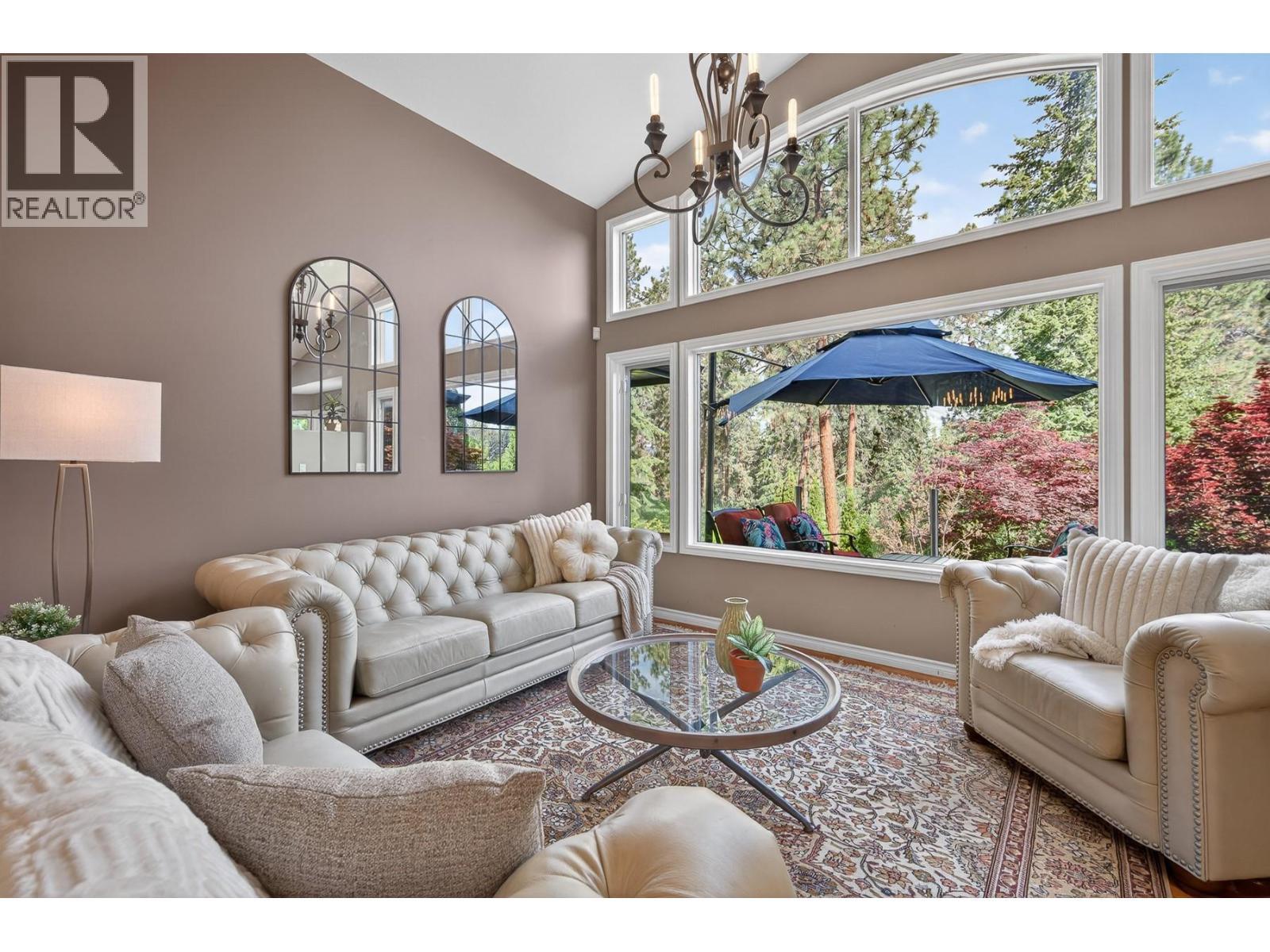 3929 Gallaghers Circle, Kelowna, BC - Indoor Photo Showing Living Room