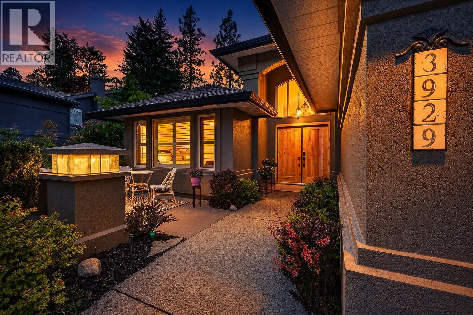 3929 Gallaghers Circle, Kelowna, BC - Outdoor With Deck Patio Veranda