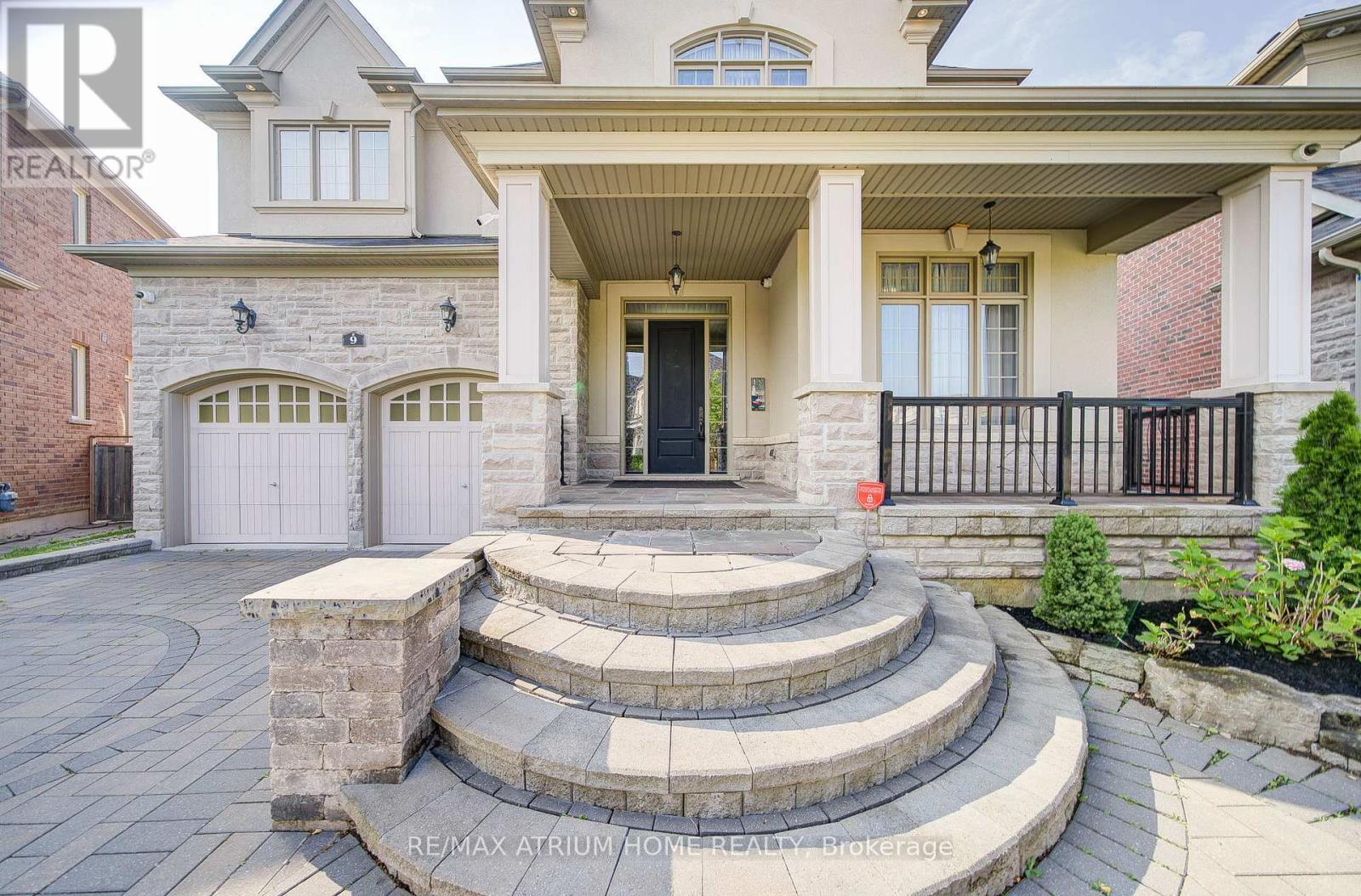 9 Berkshire Crescent, Markham, ON - Outdoor With Deck Patio Veranda With Facade