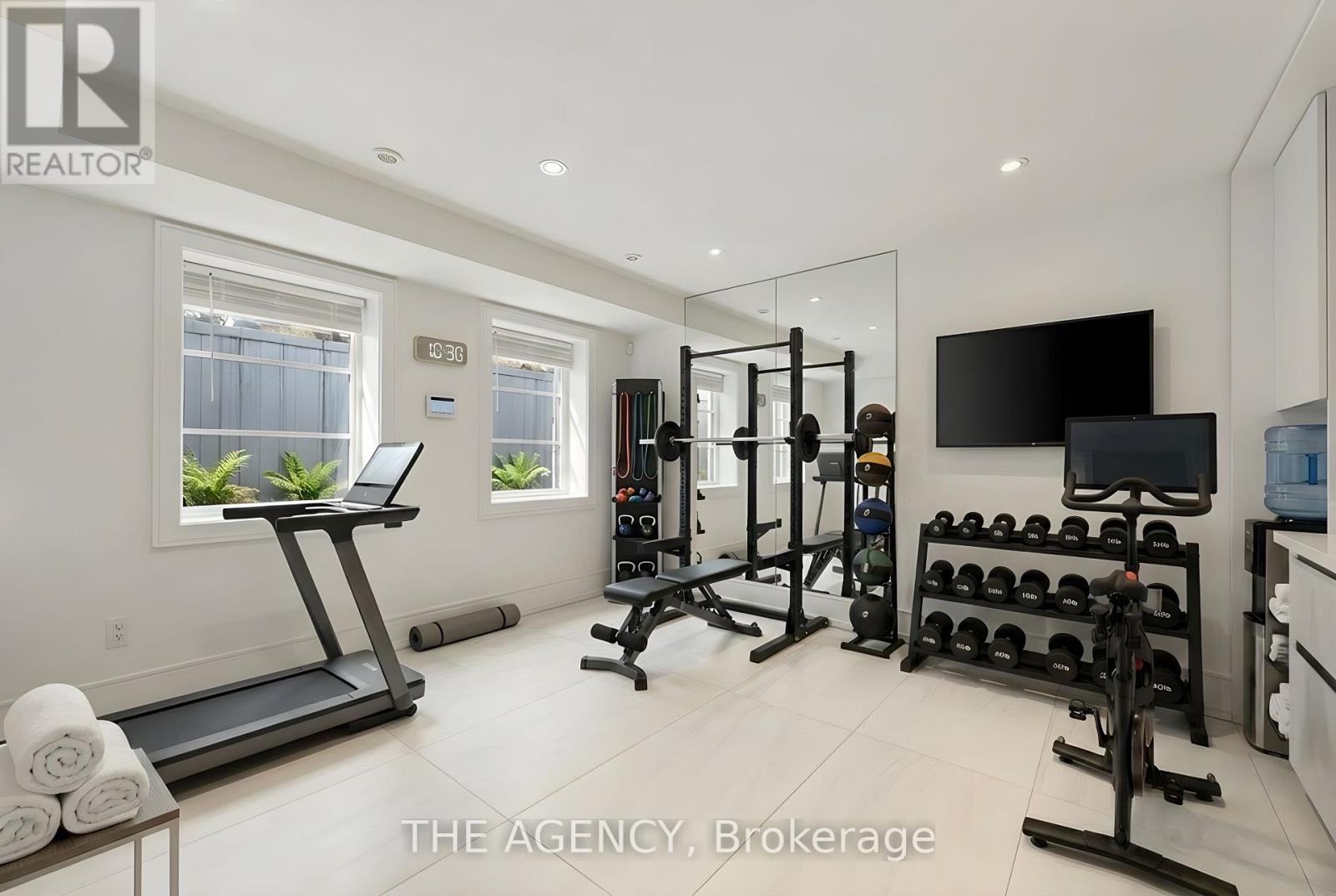 Virtually staged - 1202 Avenue Road, Toronto, ON - Indoor Photo Showing Gym Room