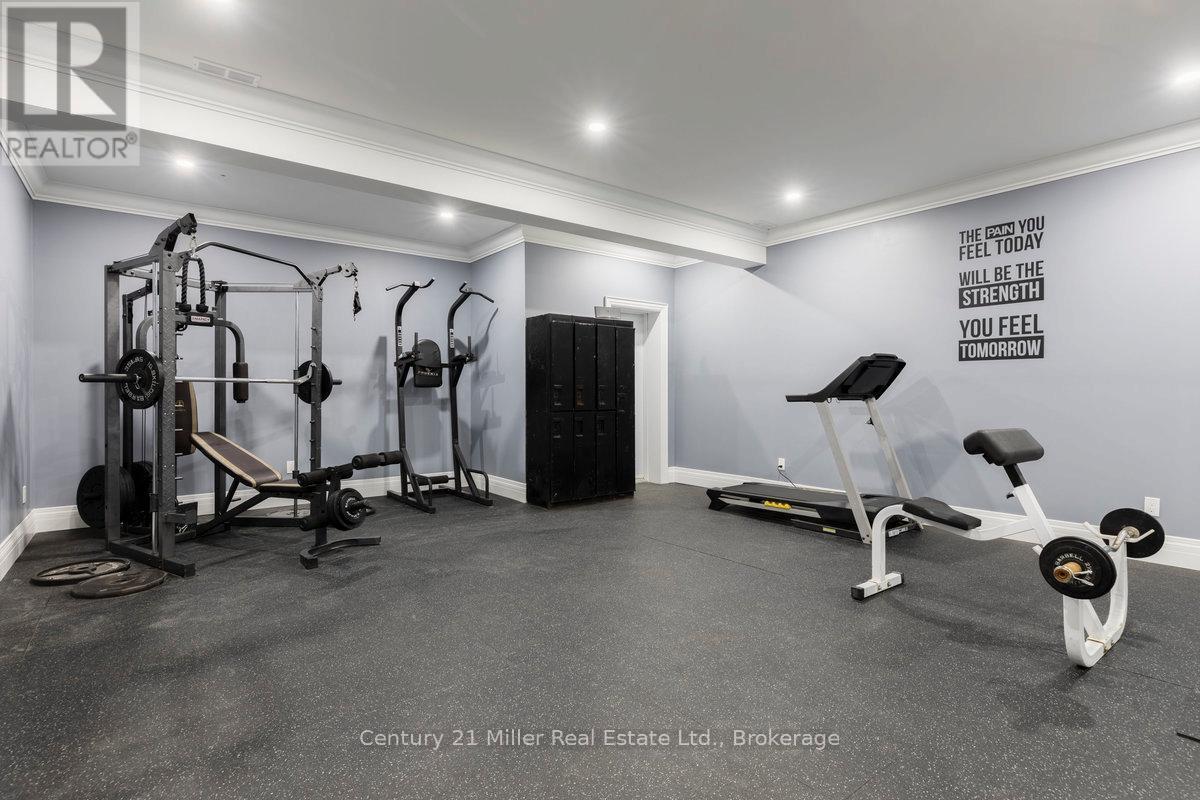 5583 Third Line, Erin, ON - Indoor Photo Showing Gym Room