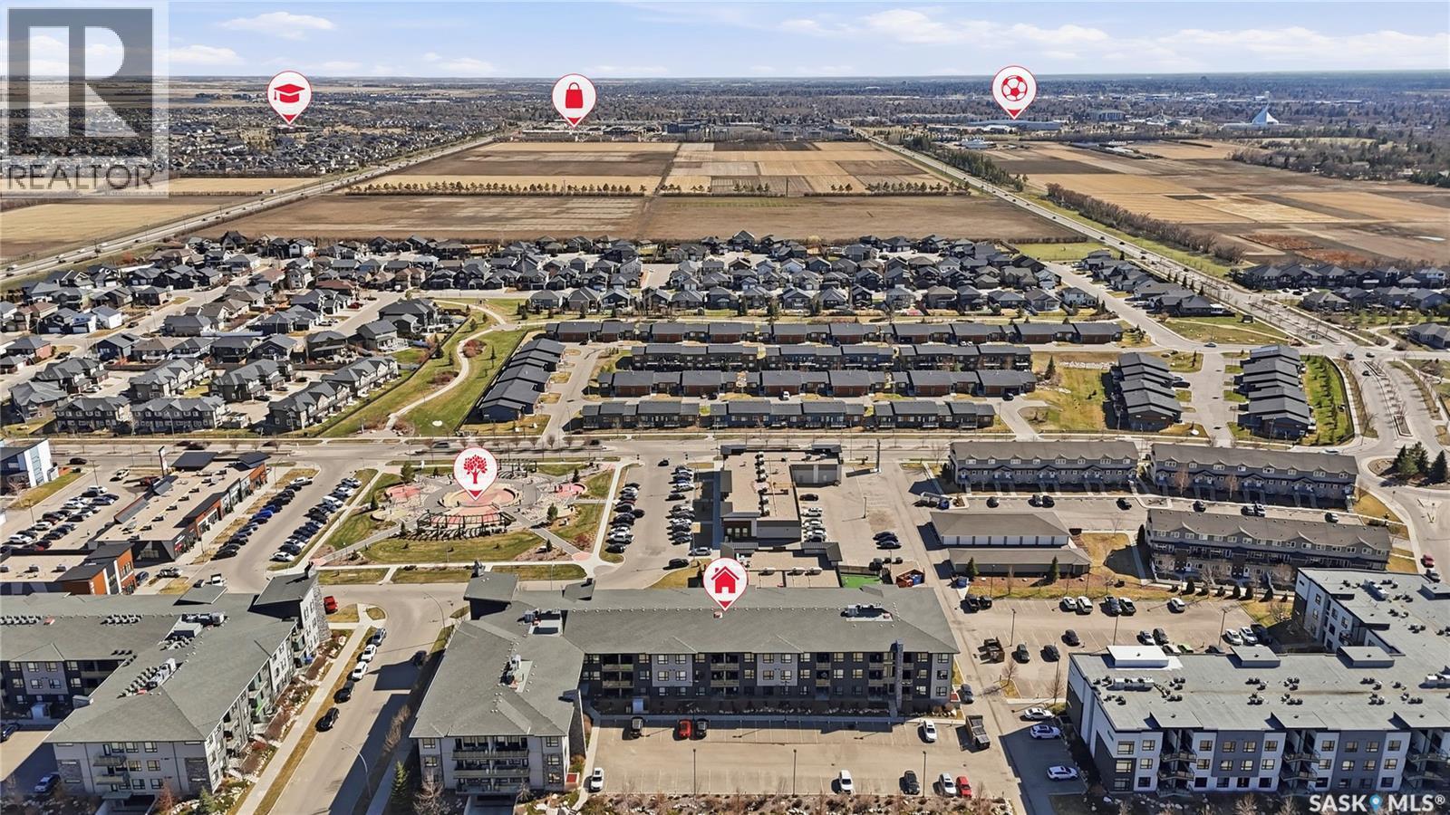 212 235 Evergreen Square, Saskatoon, SK - Outdoor With View
