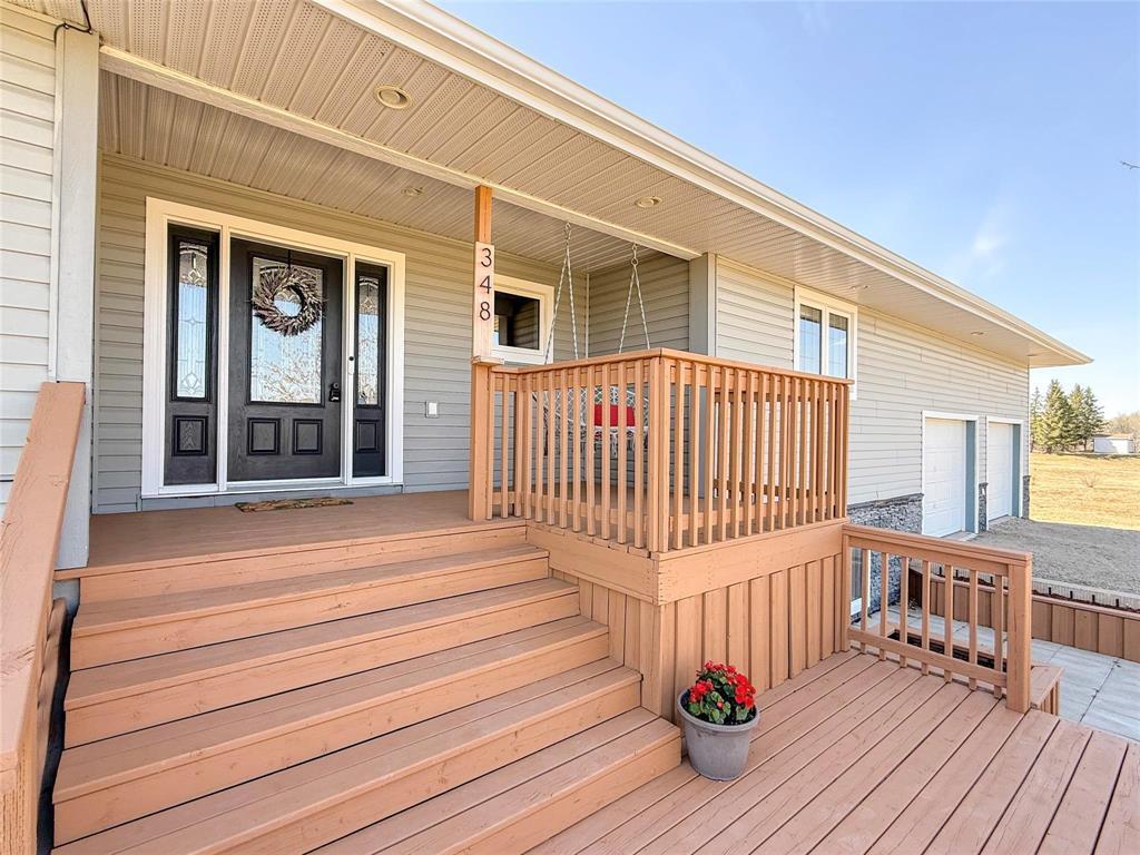 348 Hoops Loop Road, Shilo, MB - Outdoor With Deck Patio Veranda With Exterior