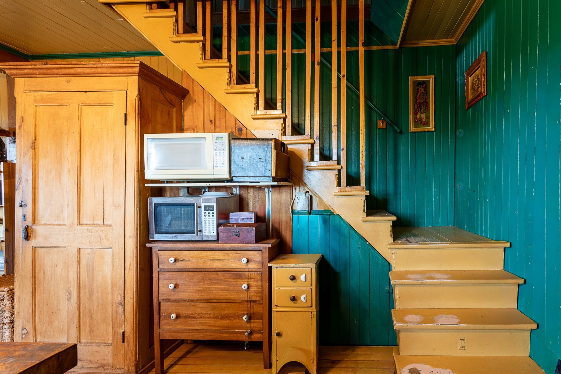 Staircase - 181 Rg St-Augustin, Saint-Prosper-De-Champlain, QC - Indoor