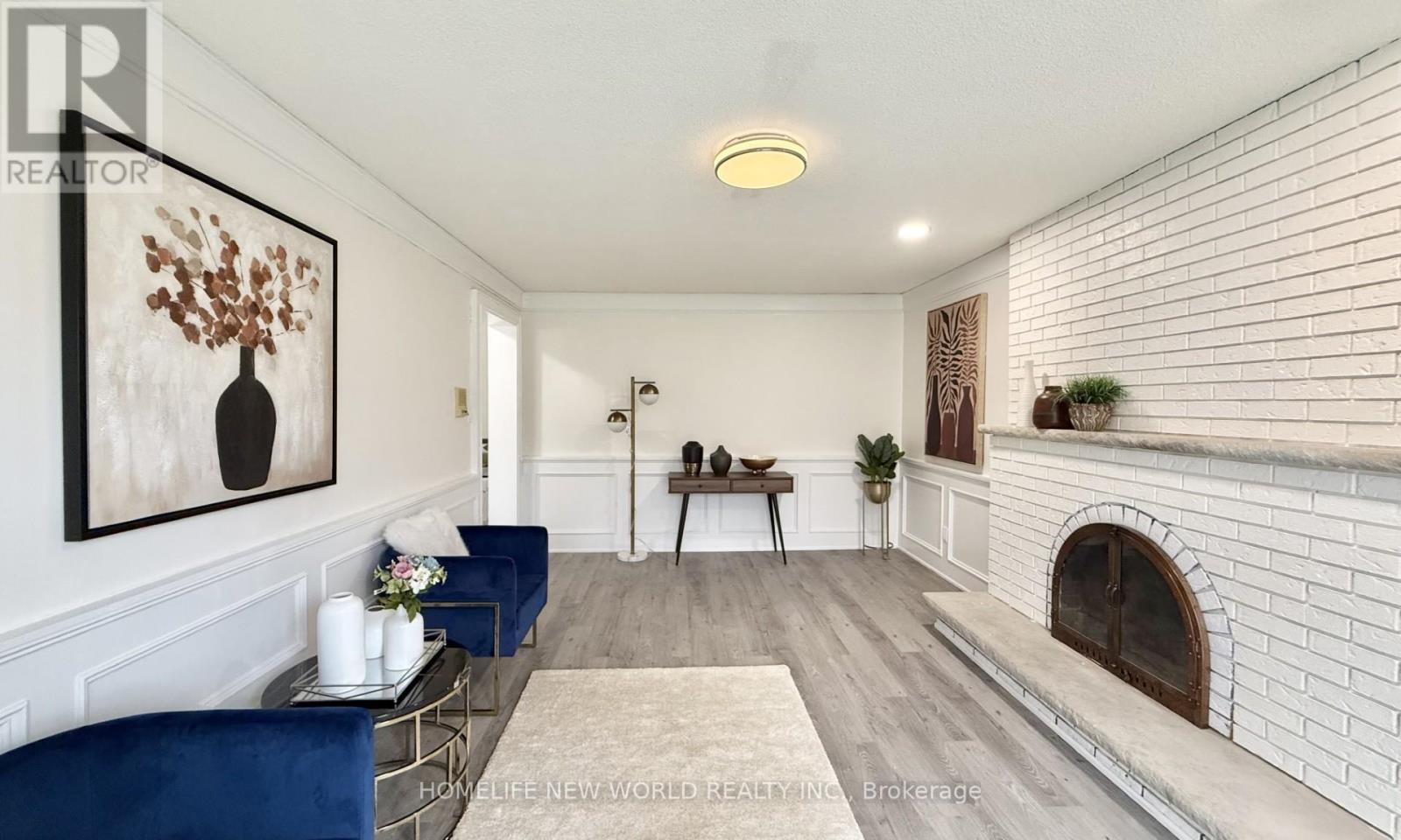 93 Willowbrook Road, Markham, ON - Indoor Photo Showing Other Room With Fireplace