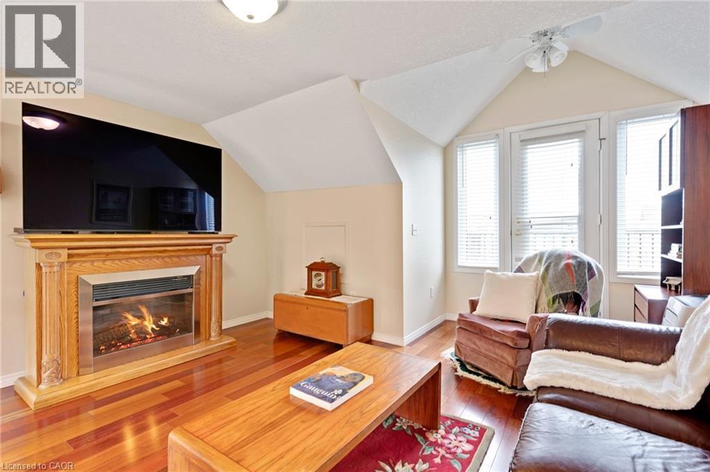 53 Grosvenor Lane, Cambridge, ON - Indoor Photo Showing Living Room With Fireplace