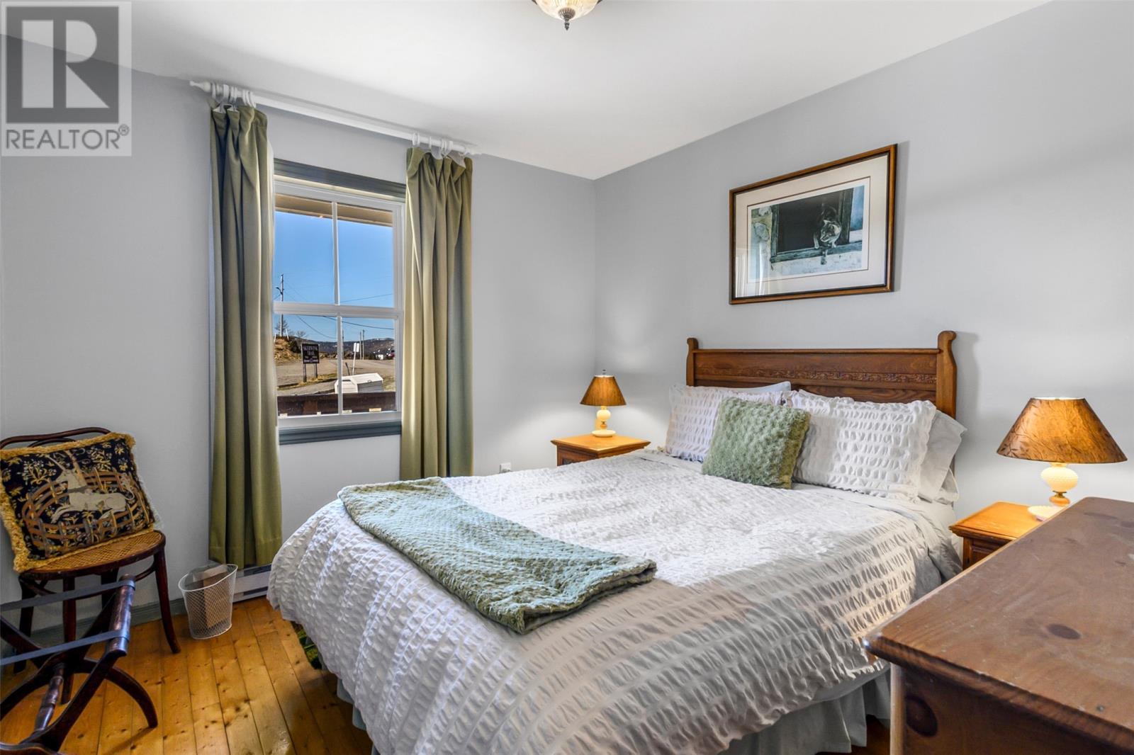 Station House Bedroom - 3 & 5 Marshall’S Hill, Trinity East, NL - Indoor Photo Showing Bedroom