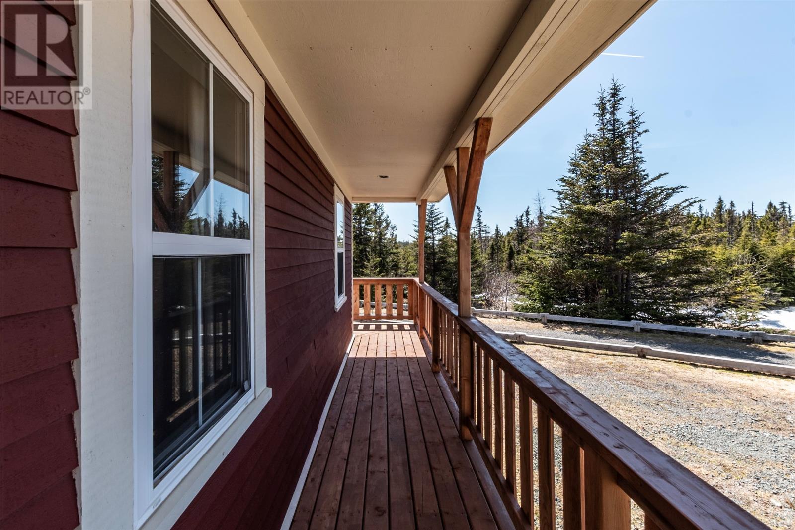 Station House Deck - 3 & 5 Marshall’S Hill, Trinity East, NL - Outdoor With Exterior