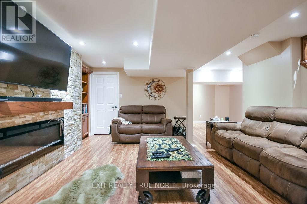53 Etherington Crescent, Barrie, ON - Indoor Photo Showing Living Room With Fireplace