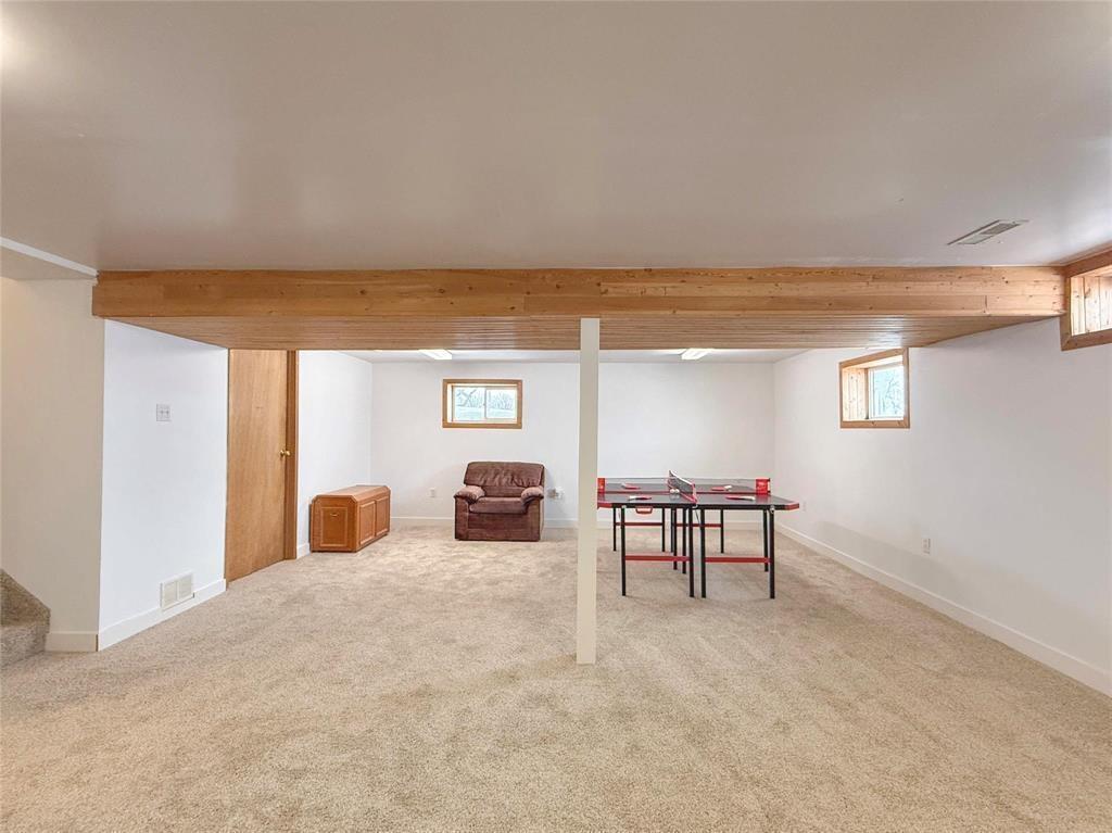 49084 Service Road, Brandon, MB - Indoor Photo Showing Basement