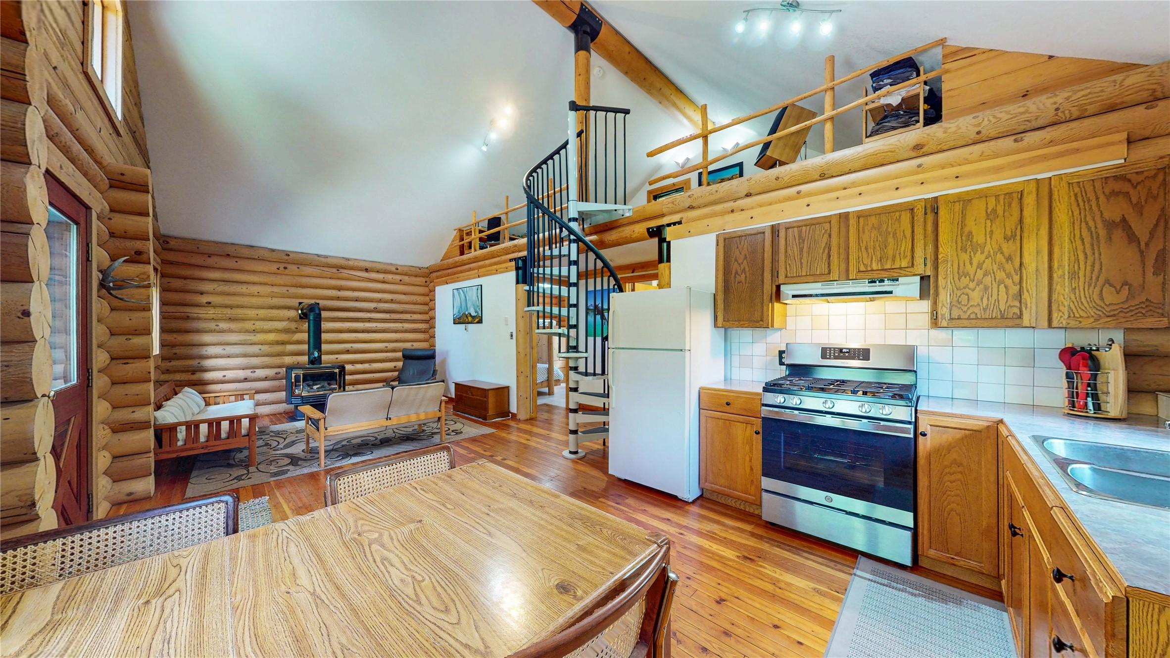6770 Hockley Road, Jaffray, BC - Indoor Photo Showing Kitchen With Double Sink