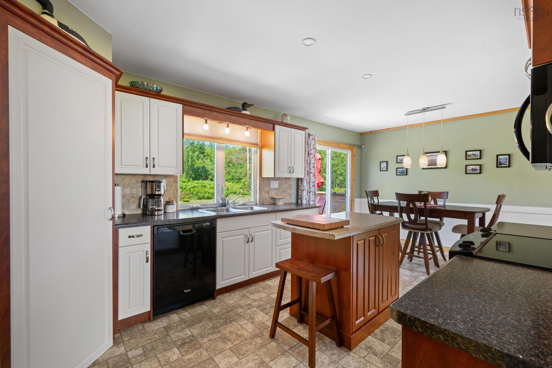 48 Backman Road, Bayswater, NS - Indoor Photo Showing Kitchen With Double Sink