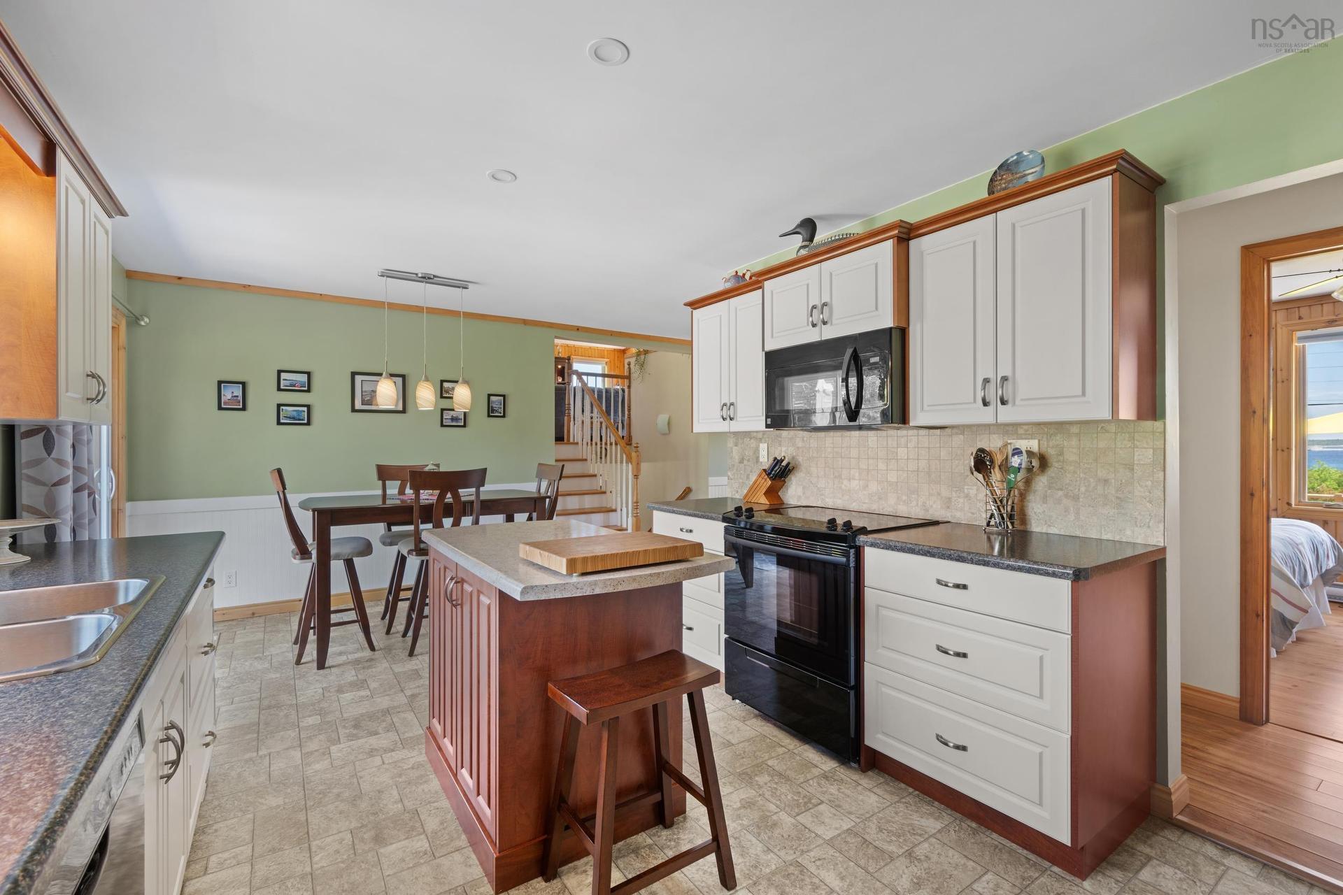 48 Backman Road, Bayswater, NS - Indoor Photo Showing Kitchen With Double Sink