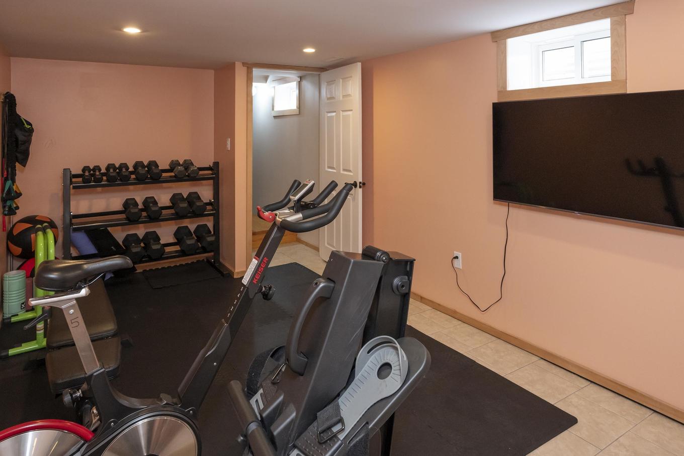 286 Van Horne Street, Thunder Bay, ON - Indoor Photo Showing Gym Room